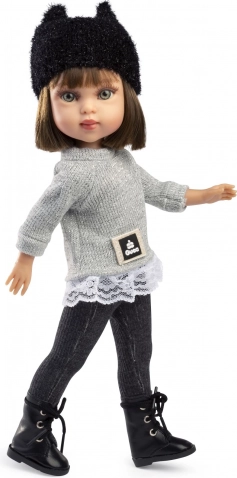 Realistyczna lalka Penelope z winylu 34 cm