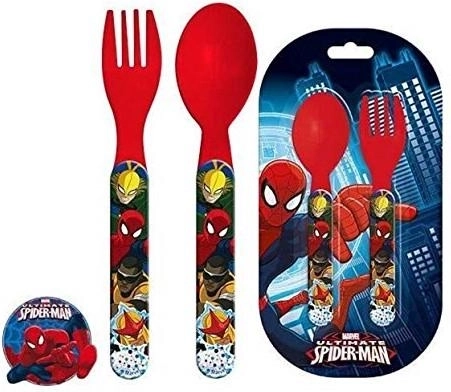 Plastikowy sztuciec Spiderman - 1 szt.