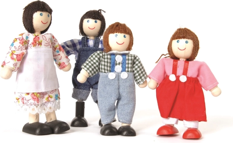 Tidlo rodzina farmera – drewniane figurki na farmę