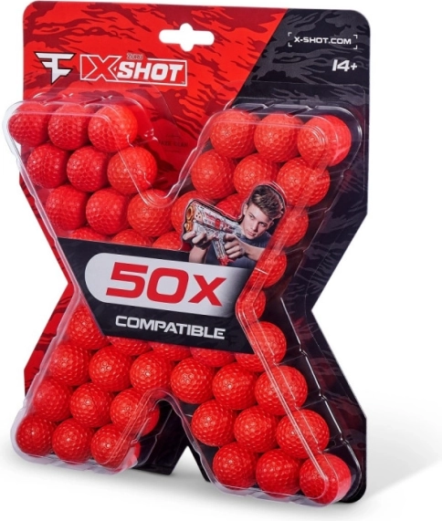 X-Shot FaZe zapasowe piankowe kulki 50 szt.
