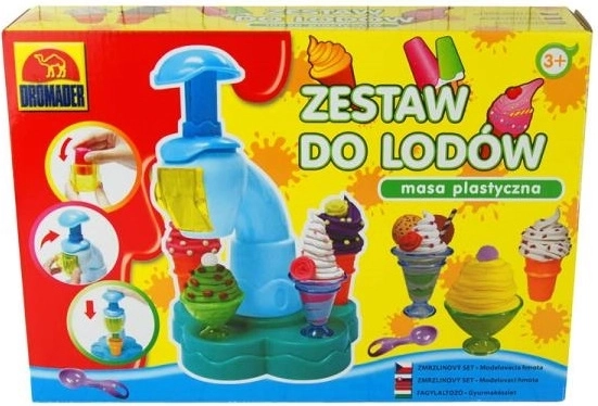 Masa modelarska – zestaw do robienia lodów