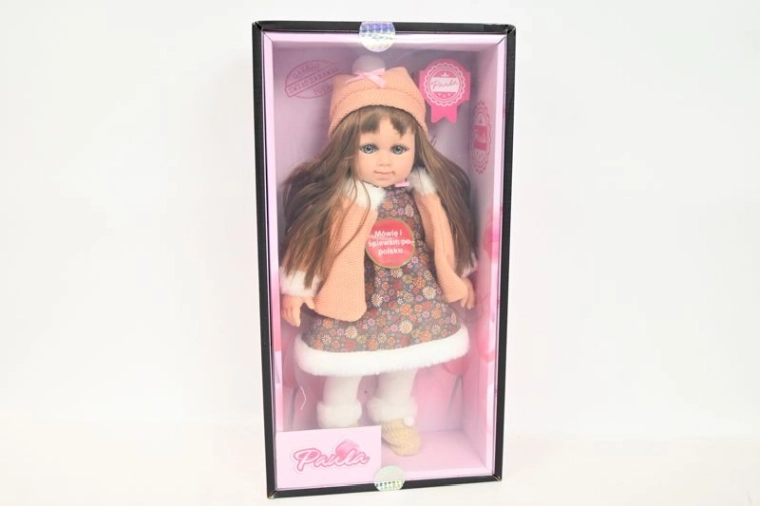 Paula mówiąca i śpiewająca lalka 33 cm (po polsku)
