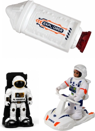 Astronauci i moduł Explorer do zabawy w role