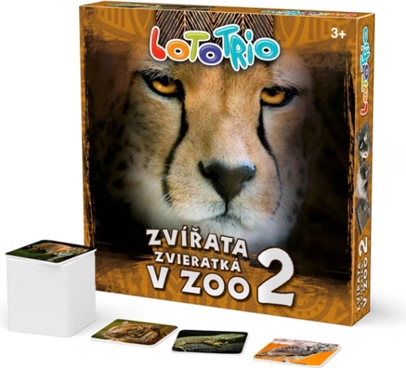 Loto-trio zwierzęta w ZOO 2