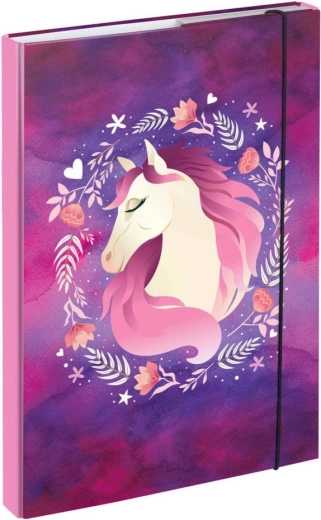 Baagl Teczki na zeszyty z motywem konia A4