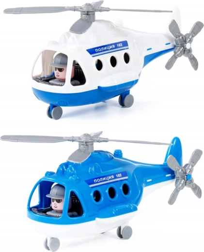 Policyjny helikopter dla dzieci