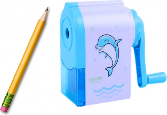 Temperówka ręczna Delfin Niebieska