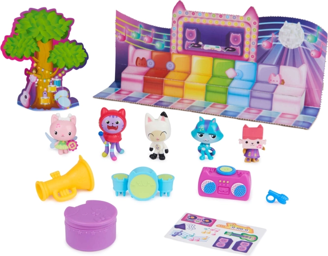 Muzyczna scena gotowa na koncert