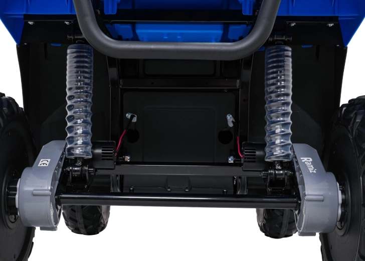 Komfort i trakcja dzięki kołom EVA i amortyzatorom