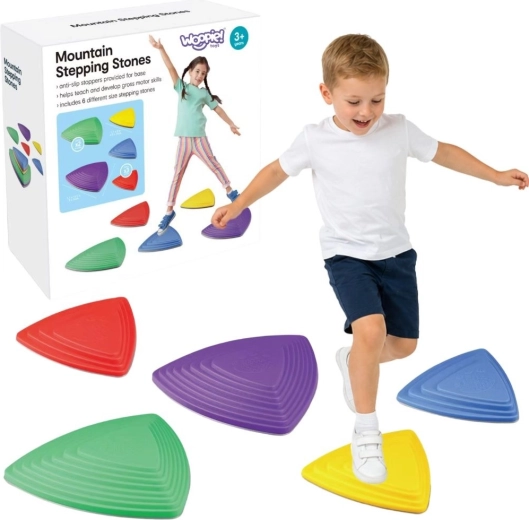 Woopie sensoryczne kamienie do balansowania antypoślizgowe, 5 szt.