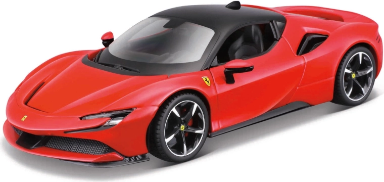 Maisto Ferrari SF90 Stradale czerwona składanka samochodu 1:24