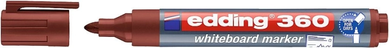 Edding 360 brązowy marker do białych tablic
