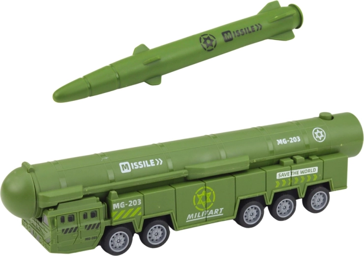 Wyrzutnia rakiet z realistycznym odpaleniem