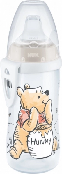 NUK FC Butelka Active Cup DISNEY – Kubuś Puchatek 300 ml beżowa