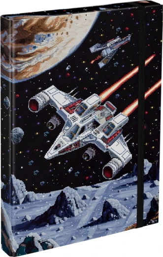 Teczki szkolne A4 Pixel Space