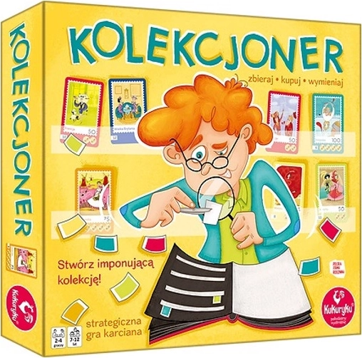 Kolekcjoner – strategiczna gra planszowa o zbieraniu znaczków pocztowych