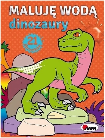Malowanki wodne Dinozaury