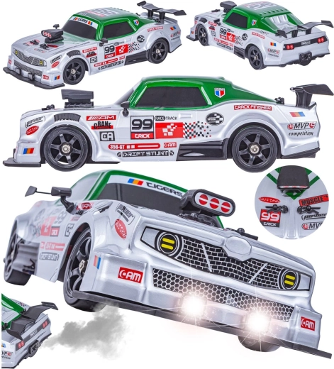 Koła driftowe + zestaw opon z bieżnikiem w opakowaniu