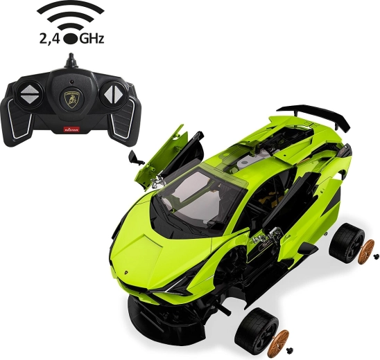 Jamara Lamborghini Sián FKP 37 RC zestaw konstrukcyjny 1:18 2,4 GHz zielony