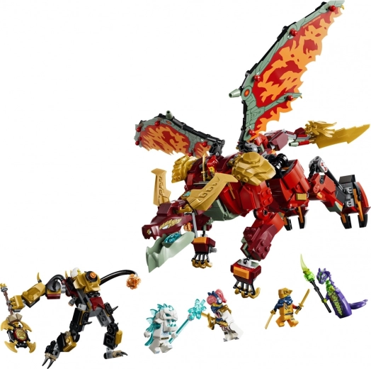 6 minifigurek do ninja bitew