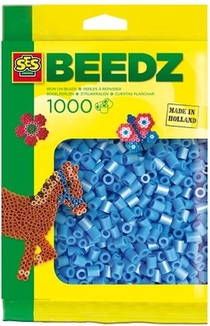 SES Creative koraliki do prasowania niebieskie 1000 szt.