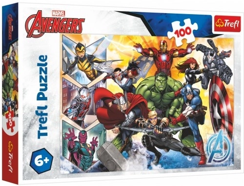 Puzzle 100 elementów Marvel Avengers – siła Avengers