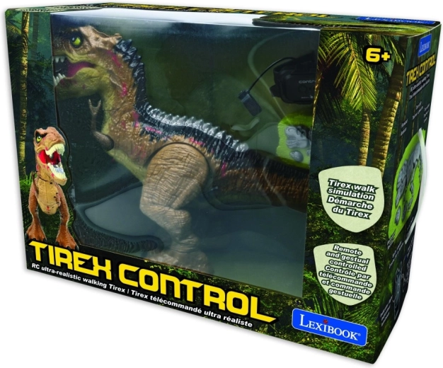 Lexibook T-Rex zdalnie sterowany z efektami dymu