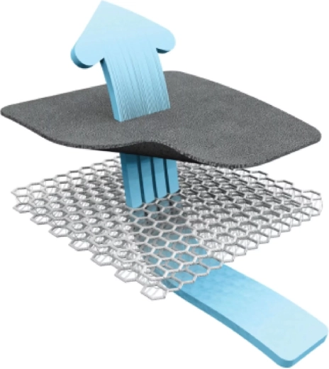 Maksymalna wentylacja dzięki strukturze 3D