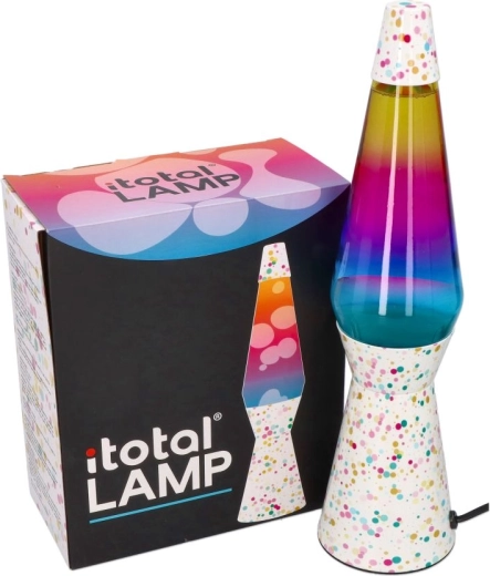 Dekoracyjna lampa lawowa z bąbelkami