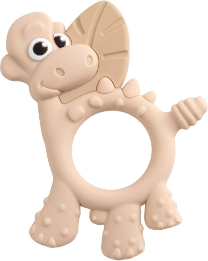 Multisensoryczne gryzaki Bibado Ditty the Dinosaur fawn - 1 szt.