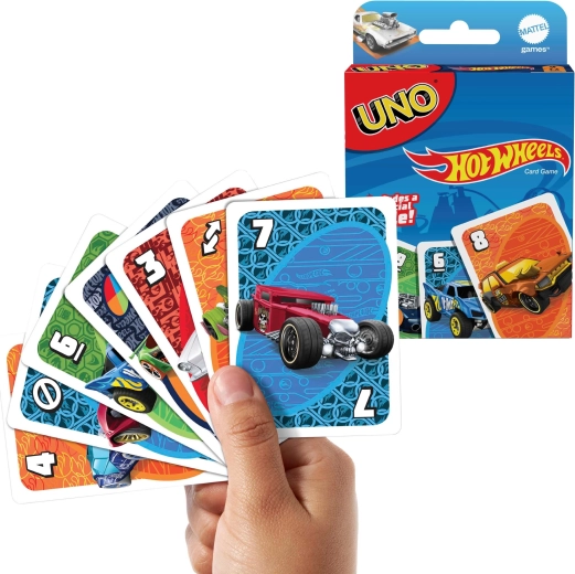 Mattel UNO Hot Wheels edycja specjalna