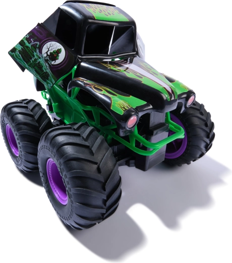 Duże gumowe koła dla przyczepności w terenie