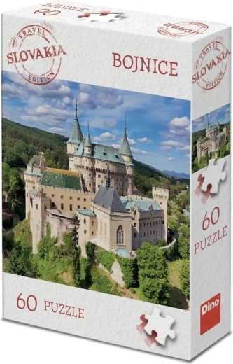 Puzzle Dino edycja turystyczna Słowacja Bojnice 60 elementów