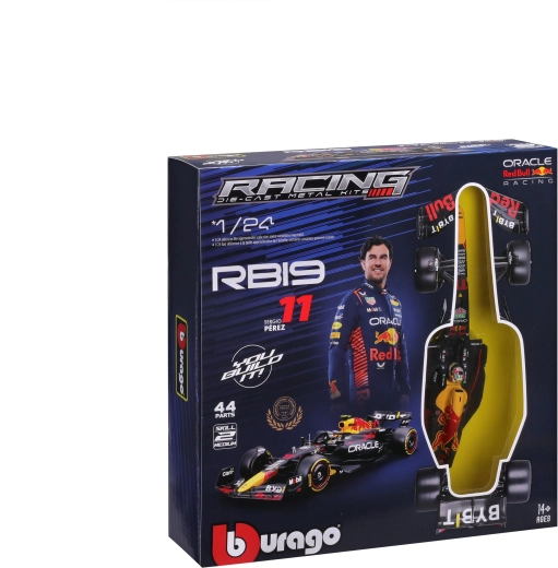 Zestaw z 44 częściami i prezentacyjnym stojakiem