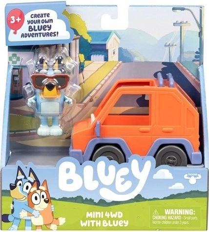 Bluey – terenowe auto 4WD z figurką