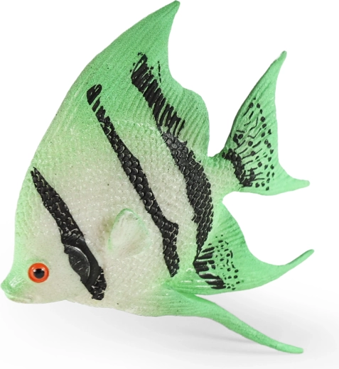 Gumowa rybka zielona 10 cm