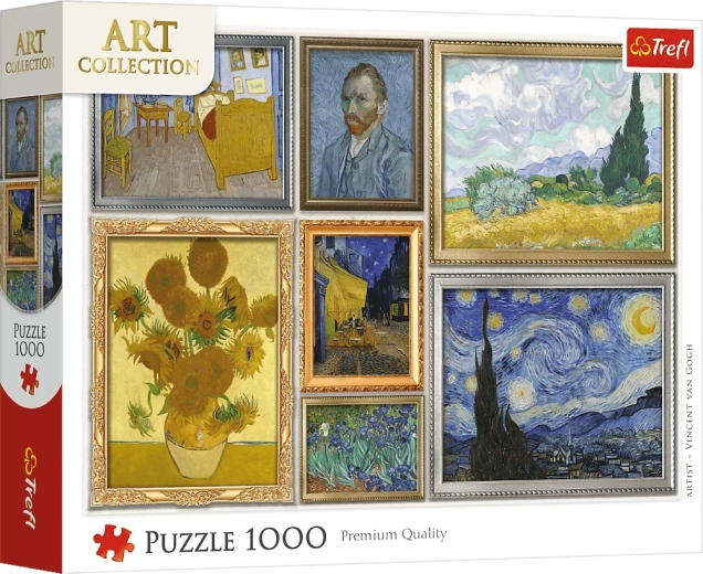 Puzzle Trefl Art Collection: kolekcja Vincenta van Gogha 1000 elementów