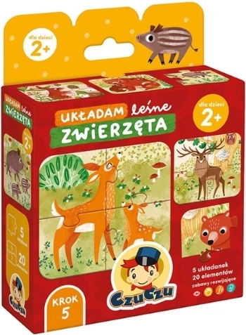 CzuCzu układam leśne zwierzątka