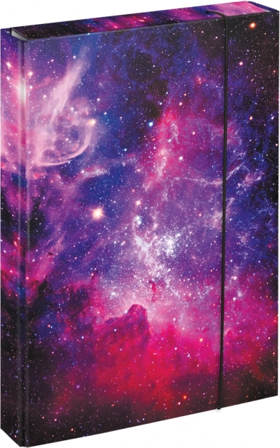 Teczka na zeszyty szkolne A4 Jumbo Galaxy Baagl