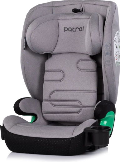 Fotelik samochodowy Chipolino Patrol i-Size isofix 100–150 cm Platinum