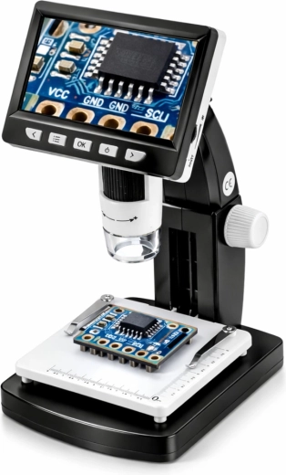 Wyświetlacz IPS 4,3" dla wygodnej obserwacji