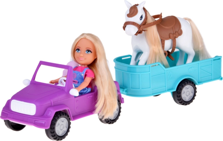 Terenowy samochód z odłączaną przyczepą