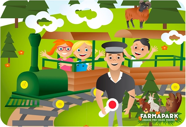 3D podkładka Farmapark konik PRIME