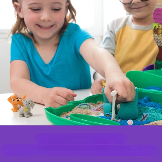 Figurki piesków i dodatki do kreatywnej zabawy