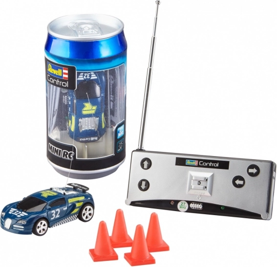 Mini RC auto wyścigowe – niebieskie