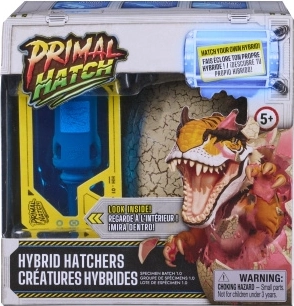 Jurassic World Primal Hatch Hybrid Hatchers wykluwający się hybrydowy dinozaur - 1 sztuka