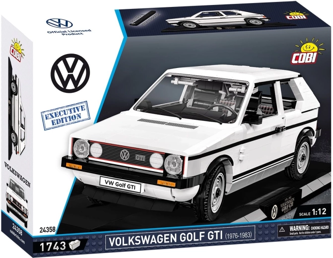 Cobi Volkswagen Golf GTI (1976–1983) executive edition zestaw konstrukcyjny 1:12