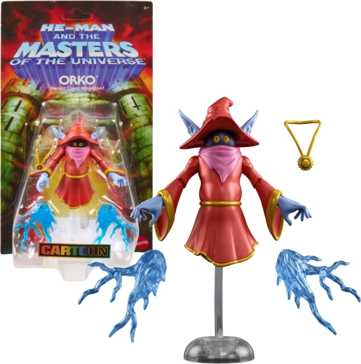 Mattel Masters of the Universe Origins figurka Orko 14 cm z akcesoriami