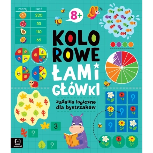 Kolorowe łamigłówki: zadania logiczne dla bystrych dzieci 8+