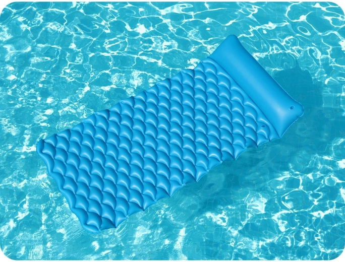 Wytrzymały materiał PVC i łatka w zestawie